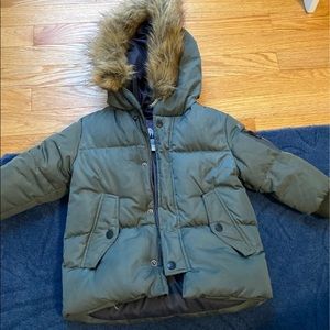 Baby boy down parka 12-18 m